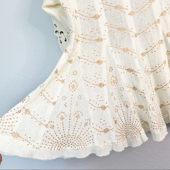 FREE PEOPLE NEW ROMANTICS HEAVY METAL Top - Picture 5 of 7